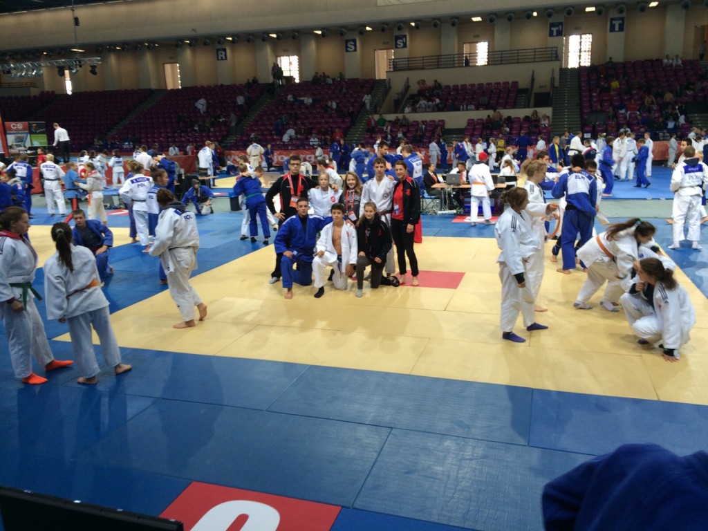 Judokas in Warschau